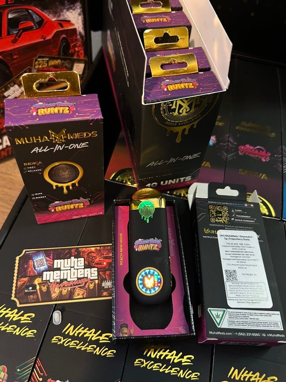 Muha Meds 3.5g disposable