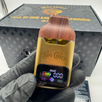 Big Chief Disposable 2g official melted diamonds all in one vape