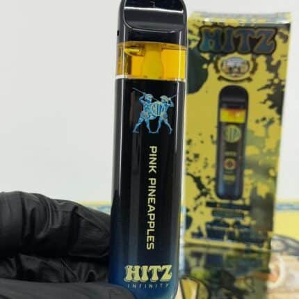 Hitz Gladiator Official 2000mg Liquid Diamond Live Resin Disposable Display