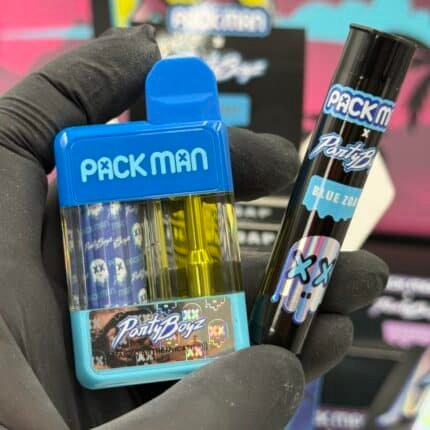 Packman x Party Boyz Front Hero Shot Displaying Aviation-Grade Chassis and Digital LED Telemetry Screen