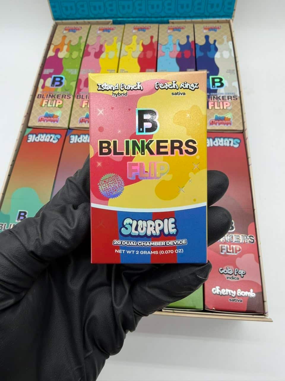 Blinkers Flip Disposable