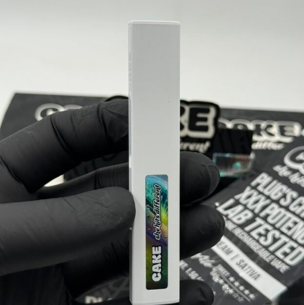Cake 1.5g cart Official 1500mg Liquid Live Diamond Vape Hardware and Packaging