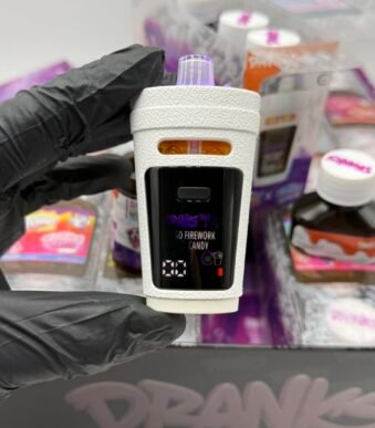 Dranks 2g authentic dual chamber disposable vape pen unboxed display