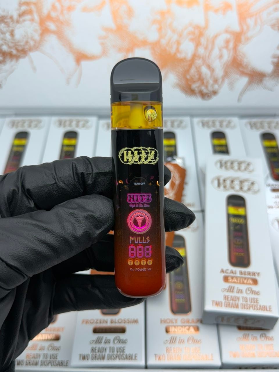 hitz carts Hitz Carts Universal 510 Thread Borosilicate Glass 2g Cartridge