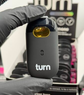 Turn 2g Disposable authentic all-in-one vape pen unboxed with retail packaging display