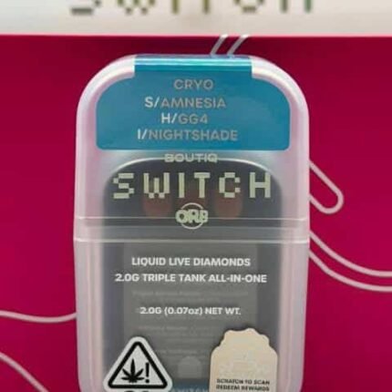 Boutiq Switch V3 Official 2000mg Liquid Live Diamond All In One Vape