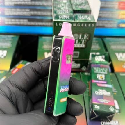 whole melt 2g authentic live diamond disposable vape pen unboxed with retail packaging