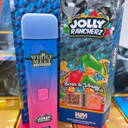 Whole Melt Carts 2g authentic live diamond 510 vape cartridge unboxed with retail packaging display