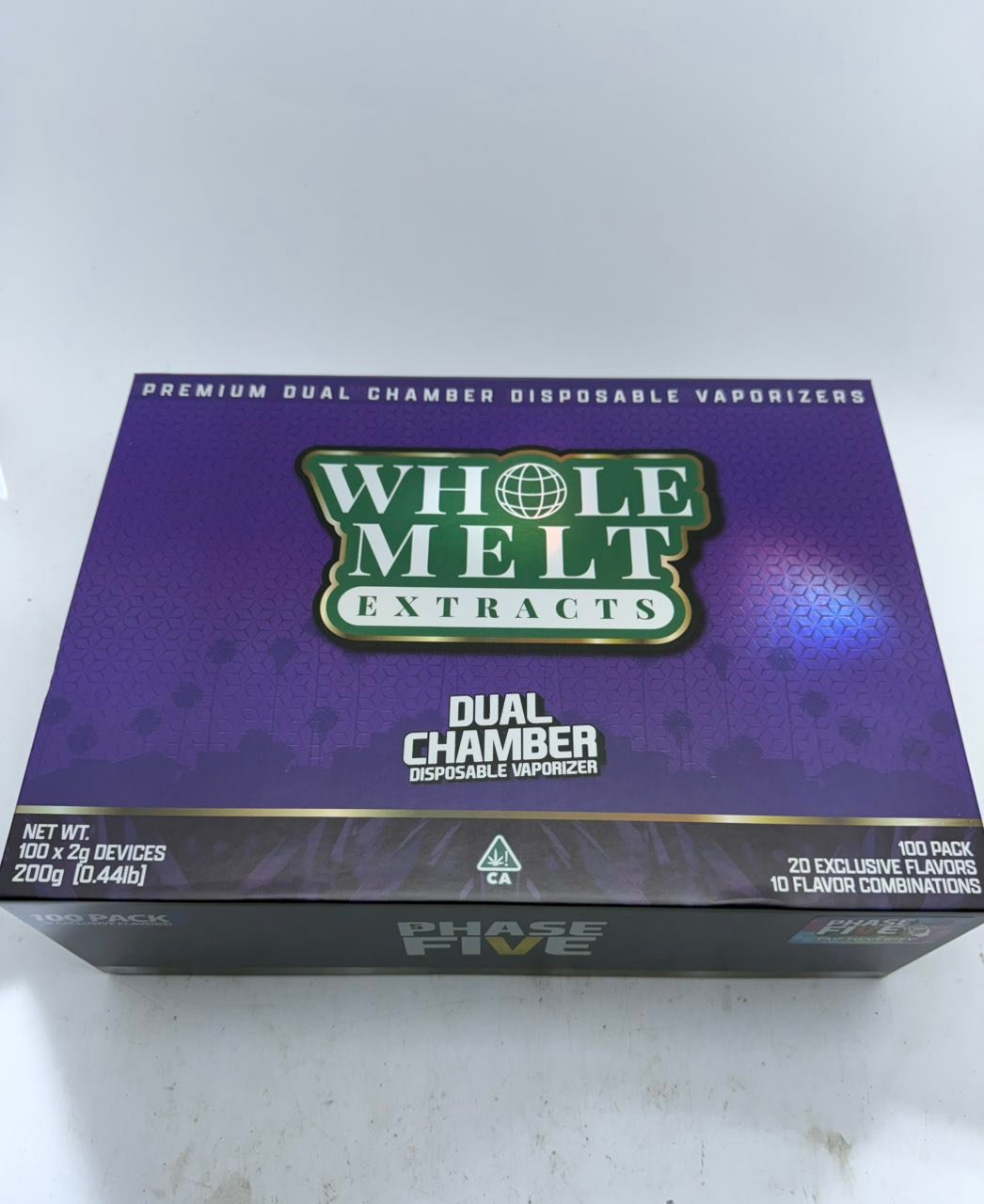 Whole Melt dual chamber